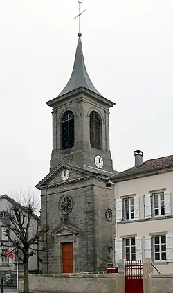 The church in Mazeley