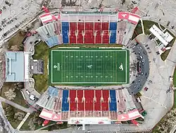Overhead view