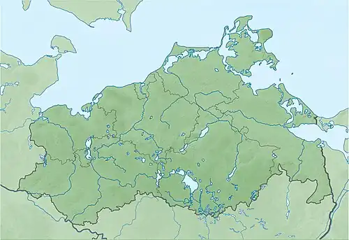 Woblitzsee is located in Mecklenburg-Vorpommern