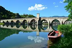 Mehmed Paša Sokolović Bridge on the River Drina