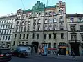 Residential building on the Merķeļa street 8, Riga. (1882).