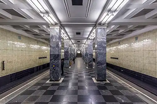 Sokolniki Station Central Hall