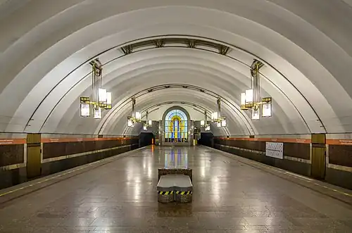 Ligovksky Prospekt Station Platform