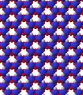 View of octahedral sheet of muscovite with ion sizes altered to emphasizing octahedral sites