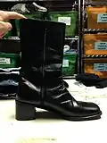 Image 57Go-go boots became fashionable again in 1995. They were worn by women of the hip-hop, alternative, and dance subcultures. (from 1990s in fashion)