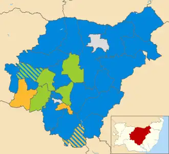 2015 results map