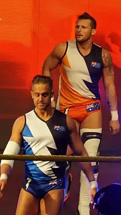 Mikey Nicholls (left) and Shane Haste (right)
