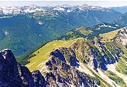 Miners Ridge below Plummer Mountain