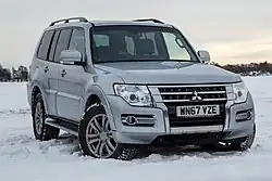 Mitsubishi Shogun (second facelift)
