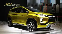Mitsubishi XM Concept, which previewed the Xpander