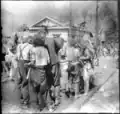 A scene in Hiroshima after 11:00 on 6 August 1945