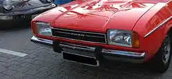 The MkII is easily identified by the two large rectangular Hella H4 headlamps.