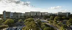 Moffitt Cancer Center Magnolia Campus with cancer hospital and research facilities