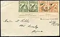 Mogai-Salamaua-Port Moresby cover flown signed & endorsed by C R Bob Gurney in a DH Fox Moth for Guinea Airways (2 May 1934)