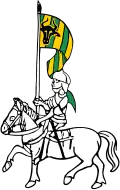 Moldavian flag in the Battle of Baia