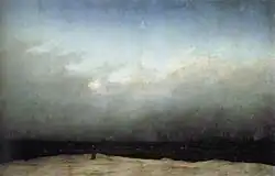 Friedrich, The Monk by the Sea, 1809
