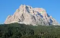 Pelmo seen from Palafavera
