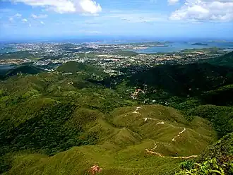 Aerial view of Dumbéa