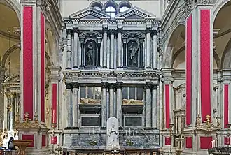 Monument and tombs of Doge Lorenzo and Girolamo Priuli