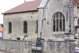 The church in Morancourt