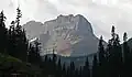 Mount Gray seen from Tumbling Creek Trail