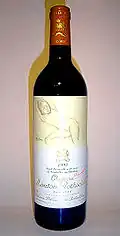 1993 Château Mouton-Rothschild, Premier Grand Cru Classé, part of the Pauillac appellation
