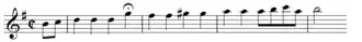 Mozart's "starling song"