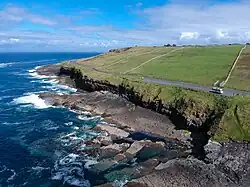 Sea cliffs