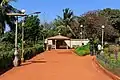 A pavilion in Hanging Garden of Mumbai