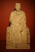 Ancient statue found in Calvados