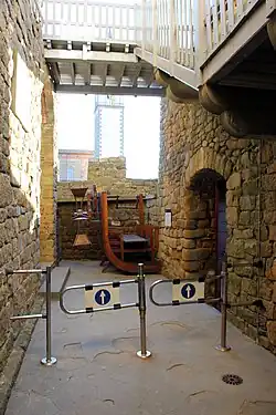 Entrance of the Conti Guidi Castle