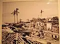 Fortress of Villegaignon after loyalist bombardment during the Battle of Guanabara Bay.
