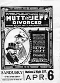 Front of program for stage show.