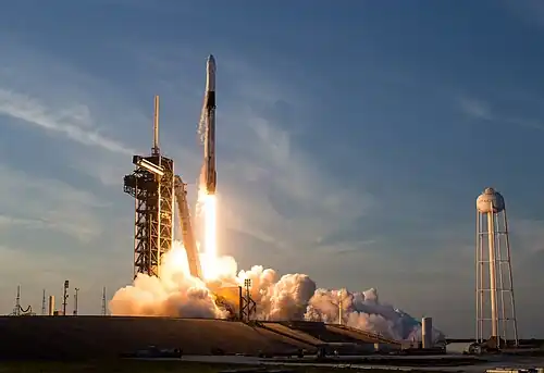 Crew Dragon Endurance lifts off from LC-39A