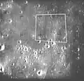 Altitude: 34 miles (55&nbsp;km). Features: Greater resolution of craters in outlying ray of Tycho.