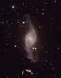 NGC 3718 and HCG 56 (bottom). Image from the legacy surveys