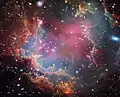 NGC 602 by the James Webb Space Telescope, 2024