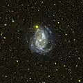 The galaxy in ultraviolet by GALEX