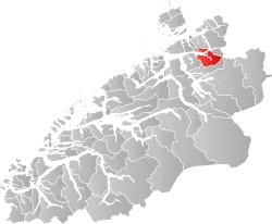 Valsøyfjord within Møre og Romsdal
