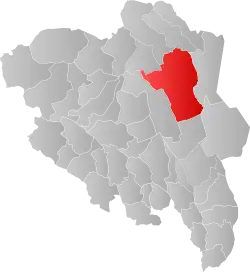 Rendalen within Innlandet