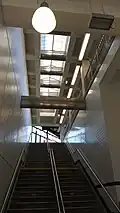 Clerestory over the staircase