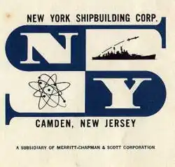 Logo during ownership by Merritt-Chapman & Scott