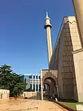 One of the many gates of the mosque