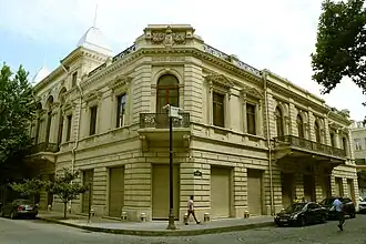 Building of National Museum of History of Azerbaijan. Built by Józef Gosławski