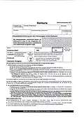 Back side of an Austrian absentee/mail ballot (2017, before the reform)