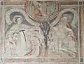Gothic fresco of St. Prokulus