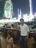 A photo of Nauchandi Mela annually organised in meerut city.