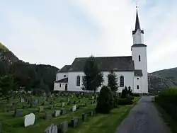 Naustdal Church in Sogn og Fjordane (1891)