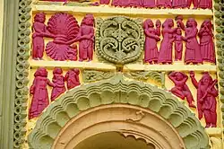 Terracotta relief