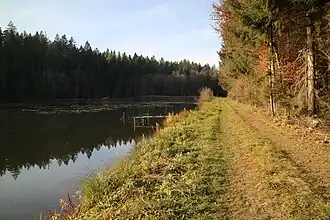 Hiking trail at Neuteich